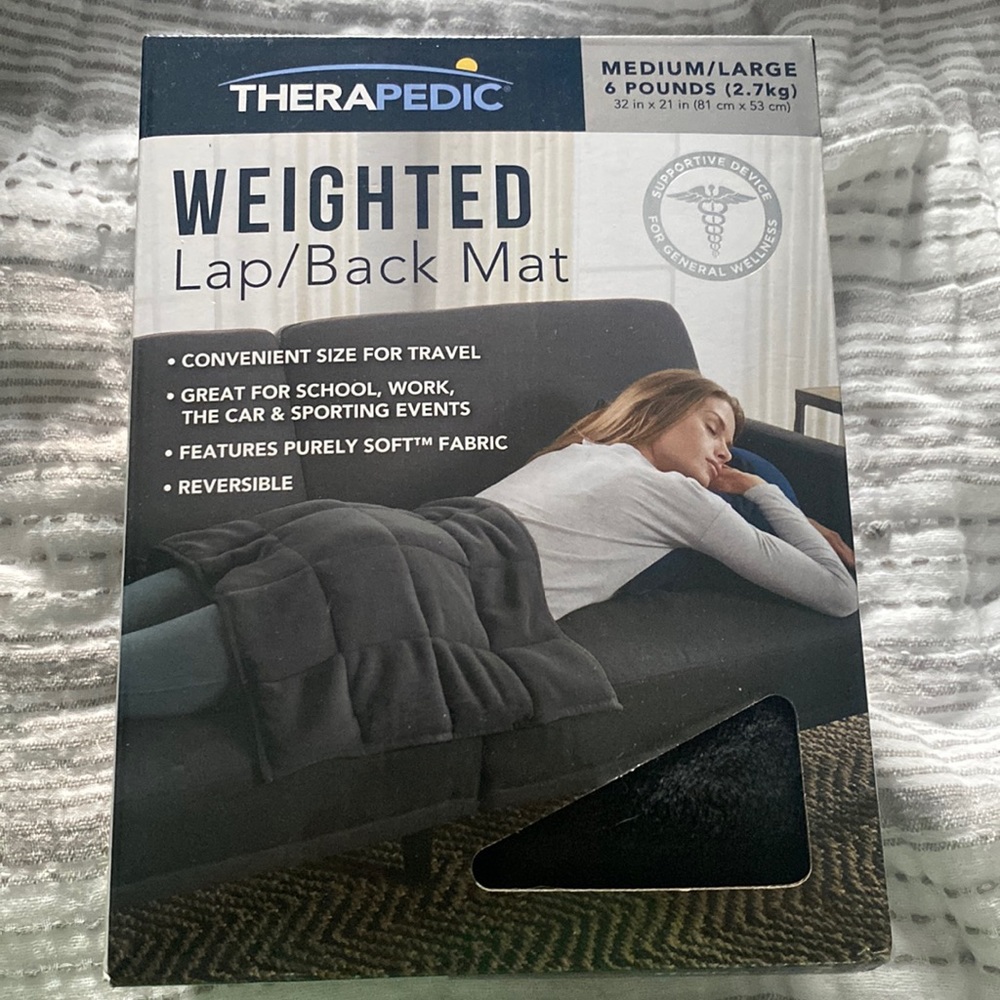 Mini weighted blanket